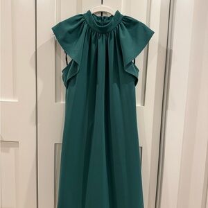 Green Sleeveless Dress